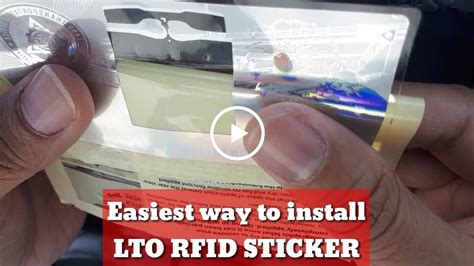 rfid blocker sticker|how to replace rfid sticker.